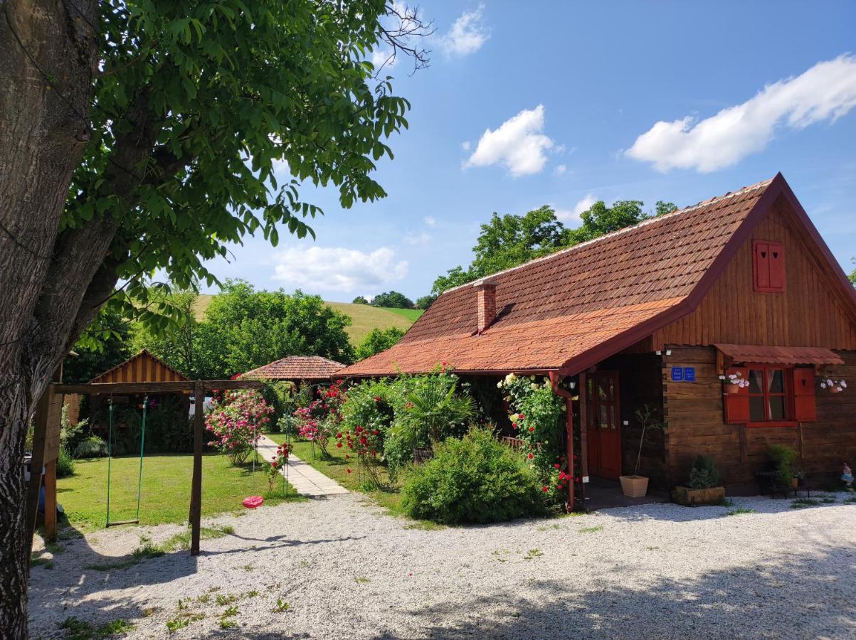 Pod Orehom Drvena Kuca I Sauna Hotell Krapina Exteriör bild